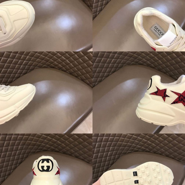 GUCCI RHYTON SNEAKERS WITH STAR - GCC058