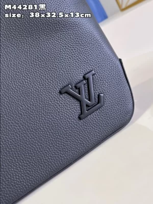 LOUIS VUITTON FASTLINE TOTE COWHIDE LEATHER IN BLACK - WLM516