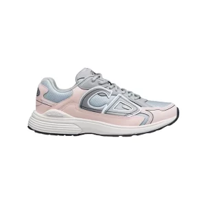 B30 LOW-TOP SNEAKER GRAY MESH AND LIGHT PINK AND GRAY TECHNICAL FABRIC - CD110