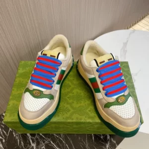 Gucci Men's Screener Trainers With Web Sneakers – GC233