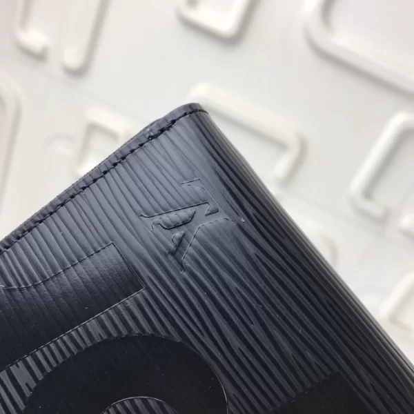 Louis Vuitton X Supreme Wallet Epi Black - WLM118