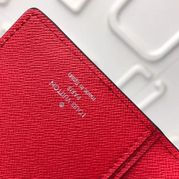 Louis Vuitton X Supreme Wallet Epi Red - WLM119