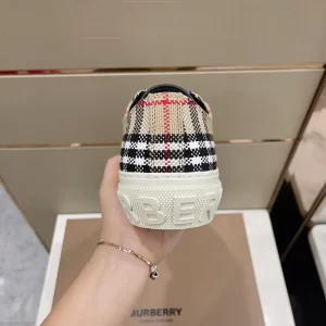 BURBERRY VINTAGE CHECK COTTON SNEAKERS - BBR121