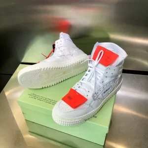 Off-White 3.0 Off Court Calf Leather Sneakers - OFF48