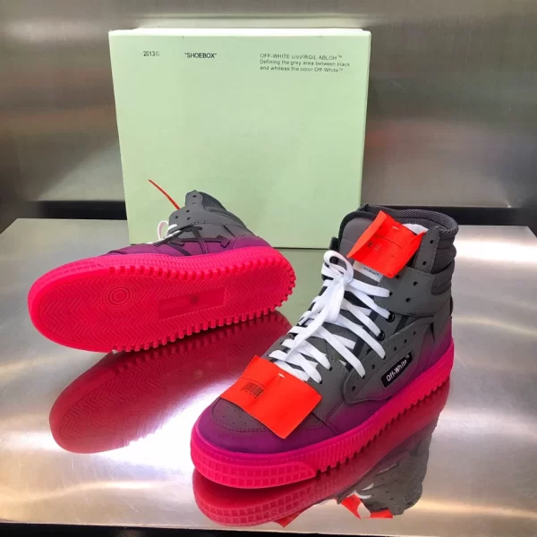 Off-White 3.0 Off Court Calf Leather Sneakers - OFF52