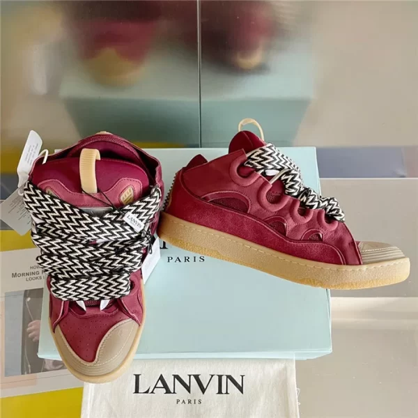 Lanvin Leather Curb Sneakers – LV022