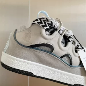 Lanvin Leather Curb Sneakers – LV023