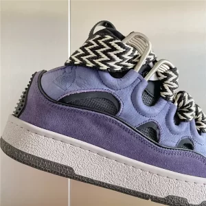 Lanvin Leather Curb Sneakers – LV024