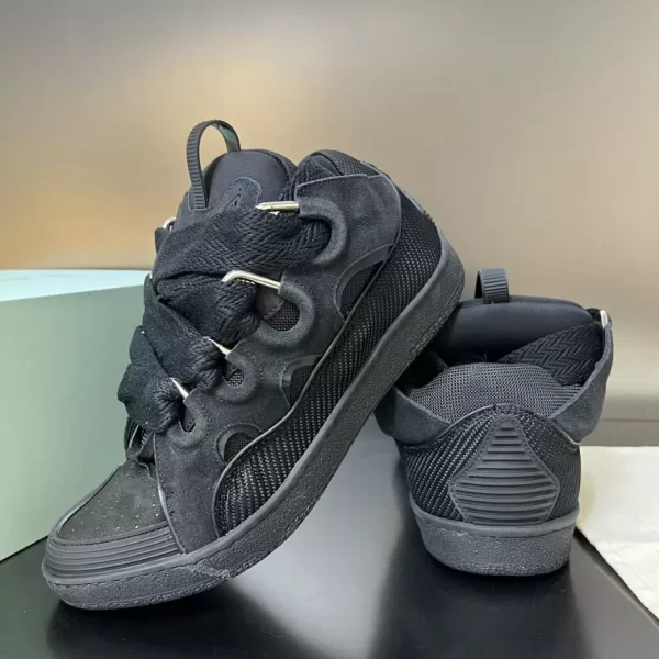 Lanvin Leather Curb Sneakers – LV031