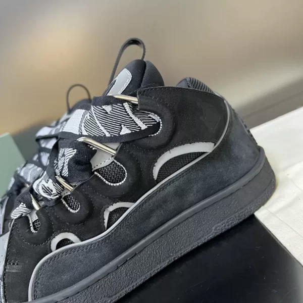 Lanvin Leather Curb Sneakers – LV032