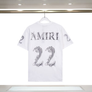 Amiri Logo-Print Cotton T-Shirt - AMS040